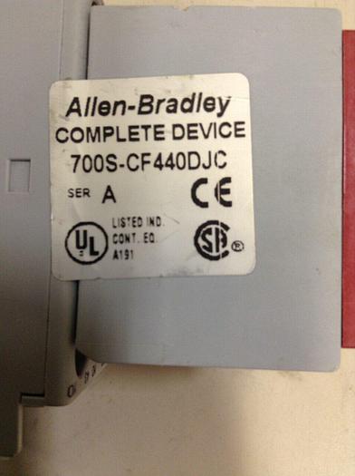 Used ALLEN BRADLEY Relay 700S-CF440DJC SER A #68466