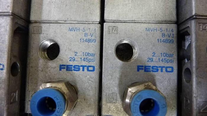 Used FESTO Control Block / Valve Terminal TN 18 859 Used