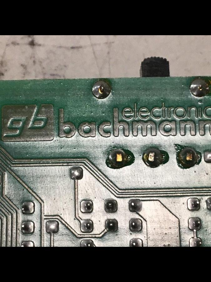 Used BACHMANN ELECTRONIC Circuit Board KOP500-100-F