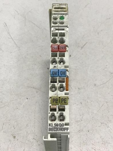 Used BECKHOFF Power Supply Terminal KL9100 Used