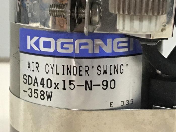 Used KOGANEI Air Cylinder Swing SDA40X15-N-90-358W #121039