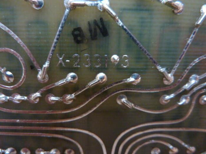 Used ALLEN BRADLEY Clock Control Board X-233166A #27167