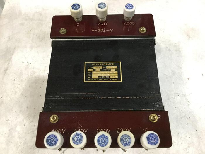 Used SUZUKI ELECTRIC 0.75 kVA Transformer ST-B #109655