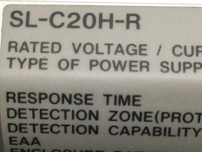 Used KEYENCE CORP Light Curtain Receiver SL-C20H-R #107031