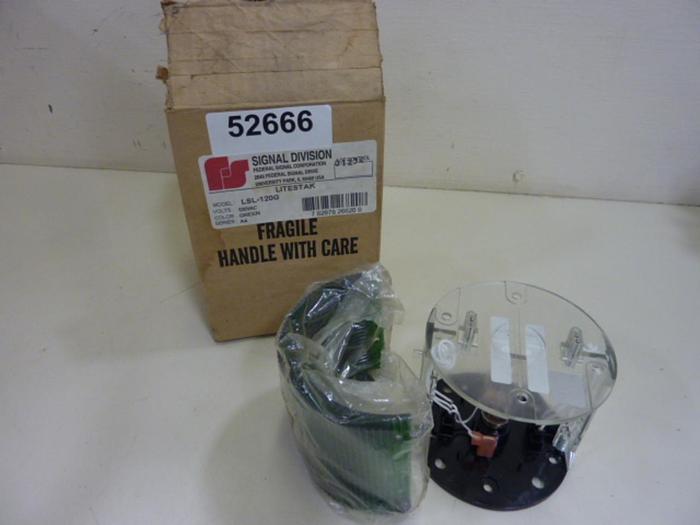 FEDERAL SIGNAL Safety Light LSL-120G #52666