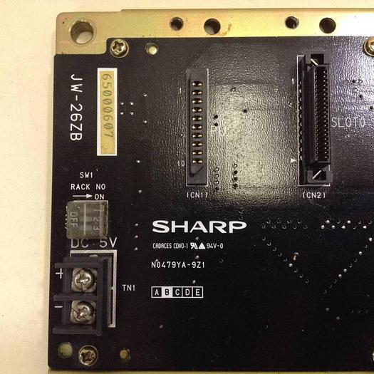 Used SHARP 8 Slot Base Rack JW-26ZB #83652