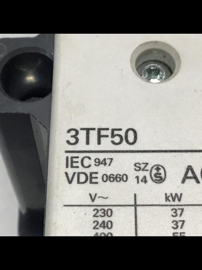 Used SIEMENS Contactor 3TF5022-OAK6 Used