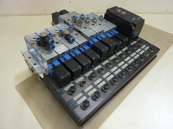 Used FESTO Control Block / Valve Terminal IFB8-02 #52856