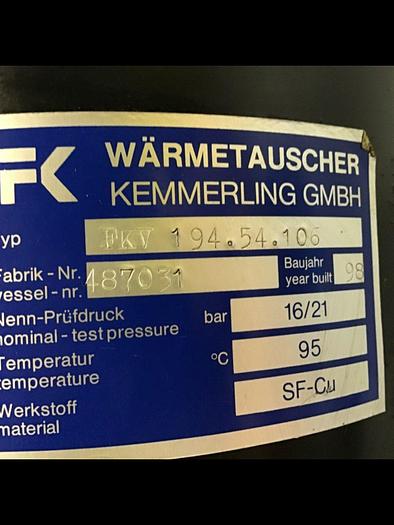 Used HUSKY Heat Exchanger FKV 194.54.106 #123425
