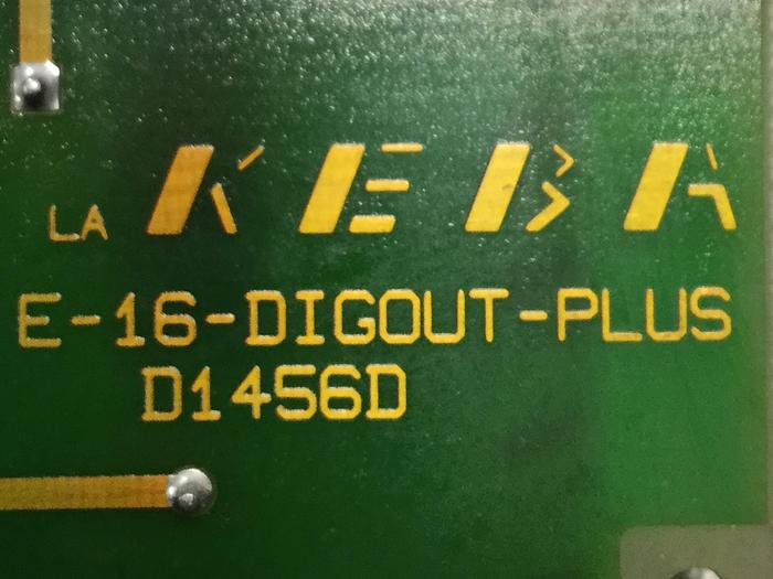 Used KEBA Engel Output Board E-16-DIGOUT-PLUS D1456D Used