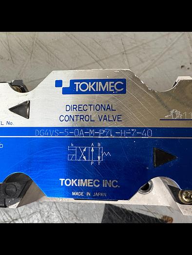 Used TOKIMEC DG4VS-5-0A-M-P7L-H-7-40