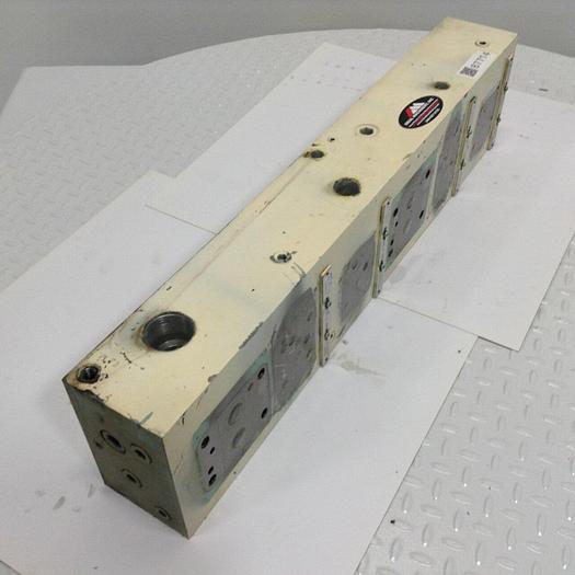 Used PARKER 6 Zone Hydraulic Manifold MANIFOLD712 #87714