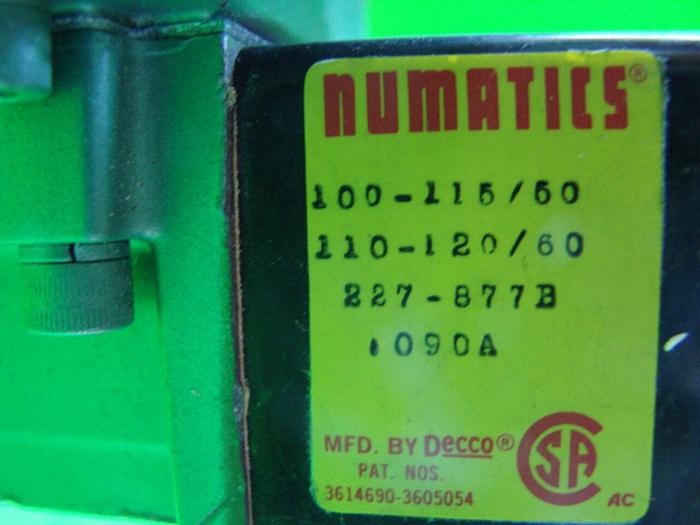 Used NUMATICS Pneumatic Valve 3DSP4K #10261