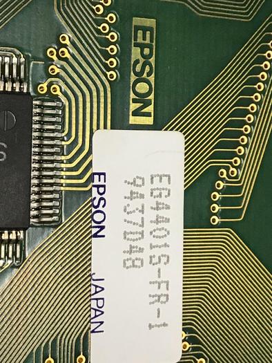 Used EPSON Display Panel EG4401S-FR-1 #132014