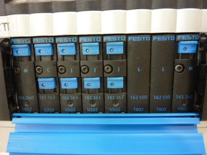 Used FESTO Direct Valve Terminal CPV14-GE-DIO1-8 #54391