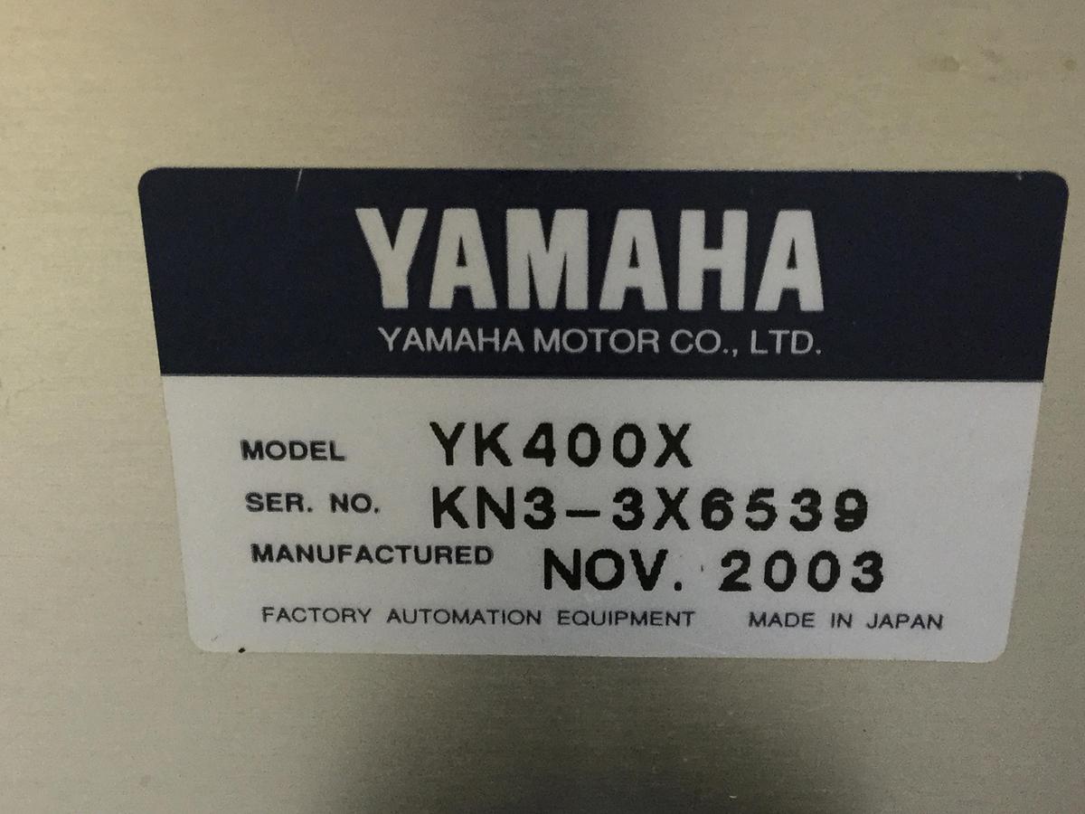 Used YAMAHA High Speed Scara Robot YK400X Used
