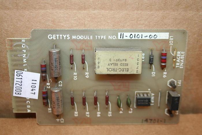 Used GETTYS Circuit Board 11-0101-100 Used