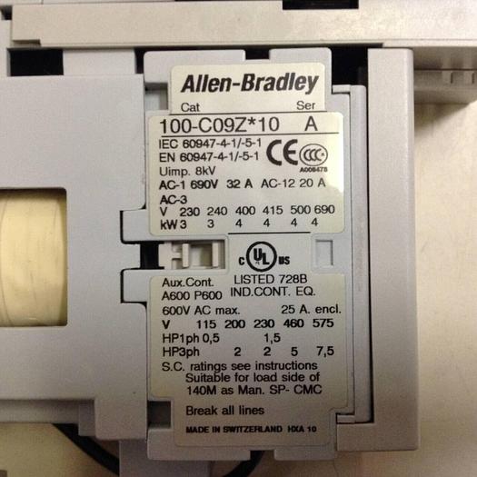Used ALLEN BRADLEY Compact Starter 190S-ANDJ2-CB16C SER B #88628