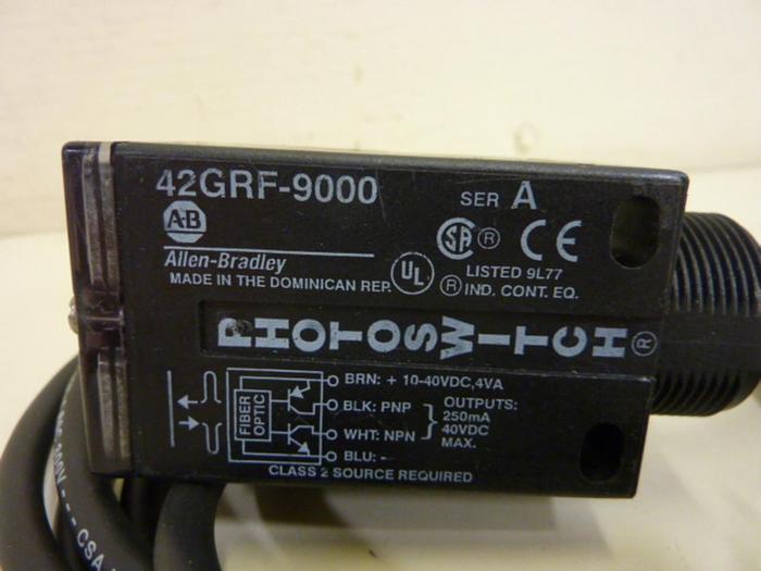 ALLEN BRADLEY Photo Switch 42GRF-9000 SER A #58691