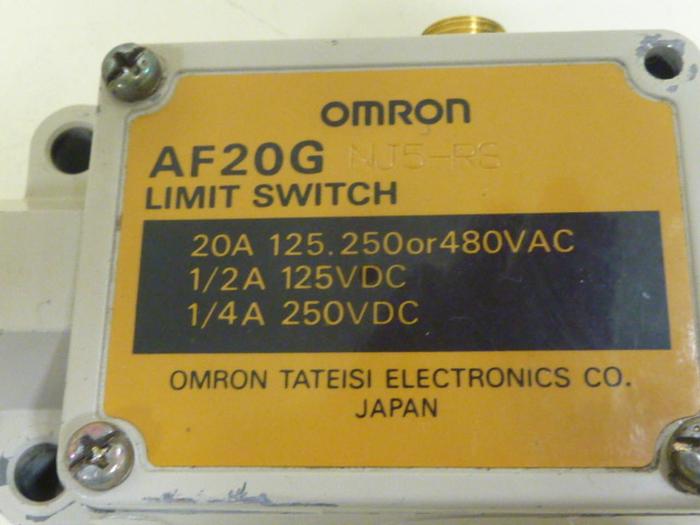 Used OMRON Limit Switch AF20G NJ5-RS #67024