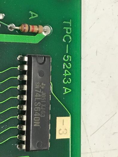 Used STAR AUTOMATION Computer Circuit Board TPC-5243A #134884
