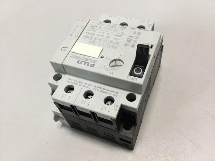 Used FUJI ELECTRIC Manual Motor Starter BM3ZSS-004 #108823