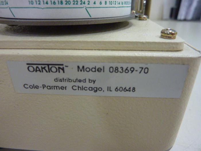 Used OAKTON Mini Hygrothermograph 08369-70 #65162