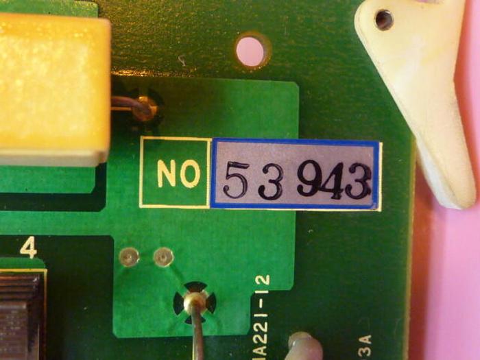 Used NISSEI Circuit Board AOP-01 NC8000 TP-IA105 #34164