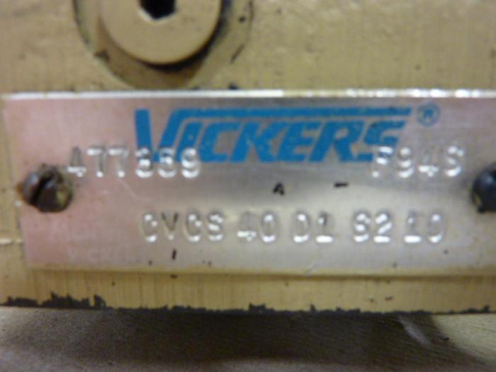 Used VICKERS Valve CVCS40D1S210 #58941