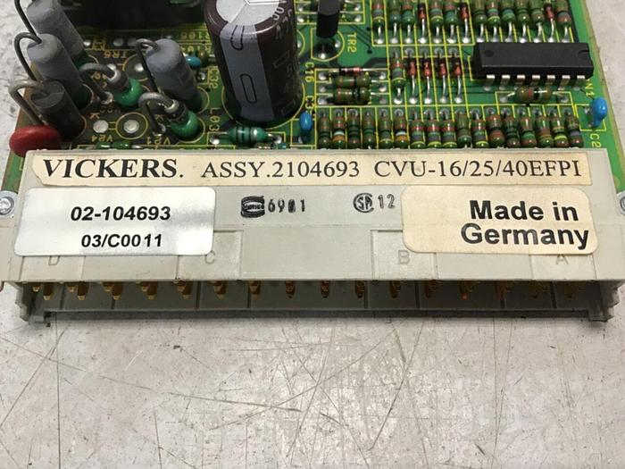 Used VICKERS Amplifier Card EEA-PAM-571-A-14 Used