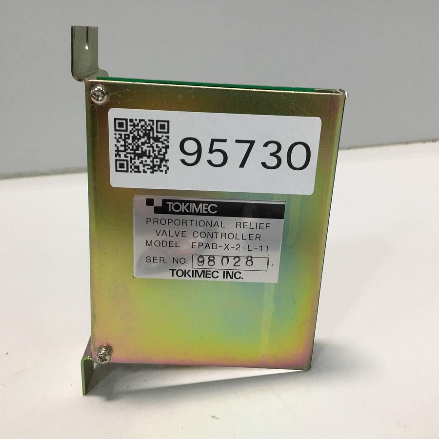 Used TOKIMEC Proportional Relief Valve Controller EPAB-X-2-L-11 Used