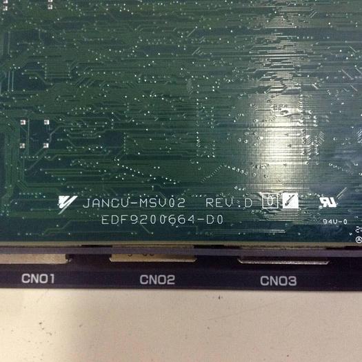 Used YASKAWA Circuit Board JANCD-MSV01B REV F01 #76715