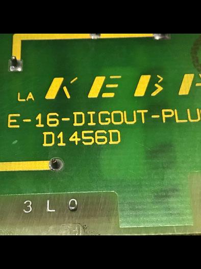 Used KEBA Engel Output Board E-16-DIGOUT-PLUS D1456D Used