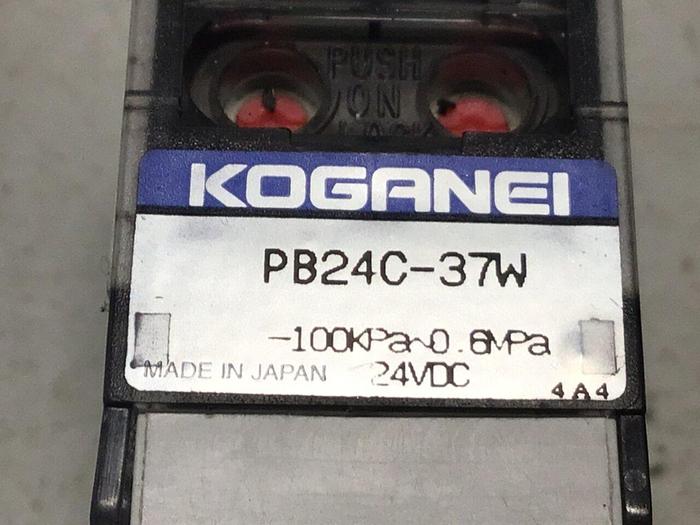 Used KOGANEI Solenoid Valve PB24C-37W #122223