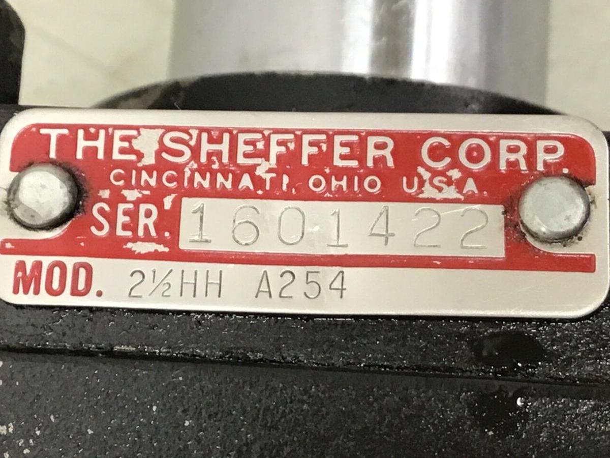 Used SHEFFER Traversing Cylinder 21/2HH A254 USED