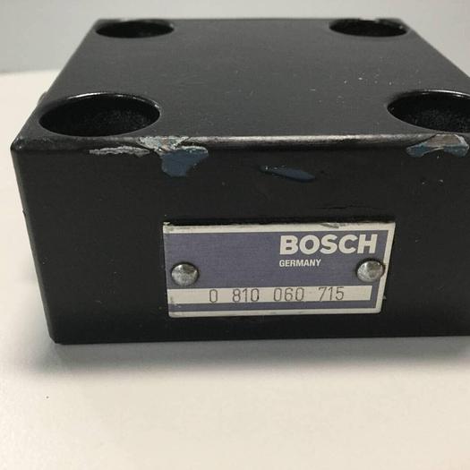 Used BOSCH Valve 0 810 060 715 #97101