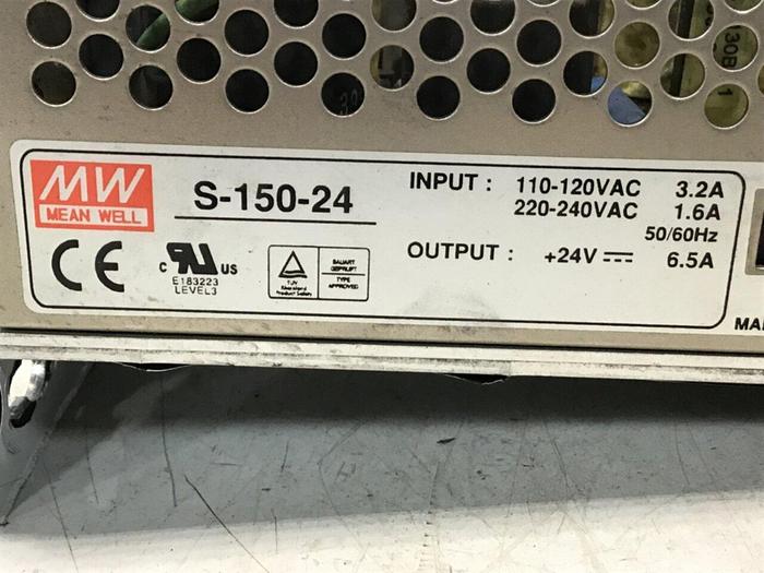 Used MEAN WELL Power Supply S-150-24 #80416