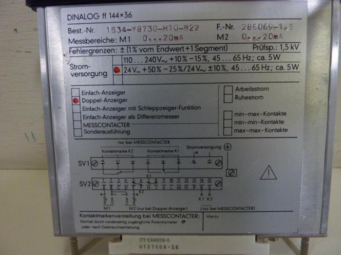 GOSSEN Control 1534-Y8730-H10-B22 #53040