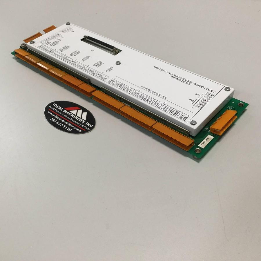 Used VAN DORN Instrumentation Board 370087 USED
