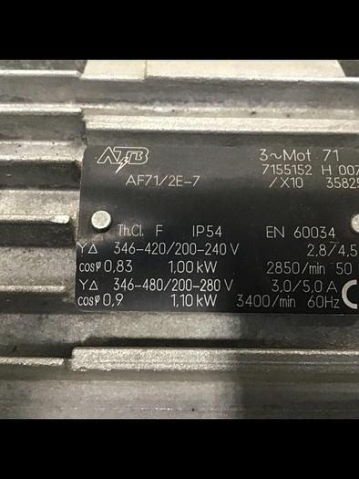 Used SYSKO CORPORATION Pump & 3 PH Motor CY-4281.0069 Used