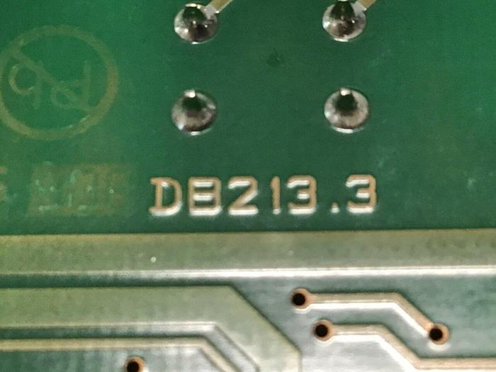 Used MORETTO Circuit Board DB213.3 #111859