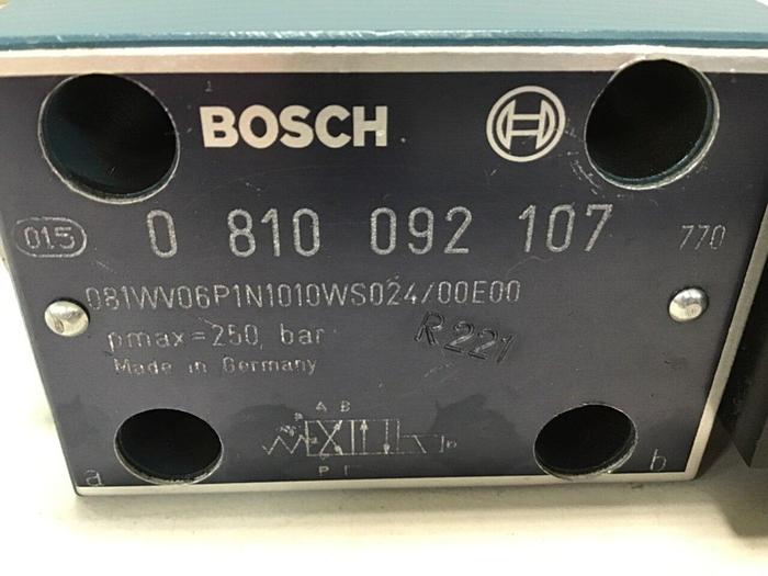 Used BOSCH Valve 0 810 092 107 Used