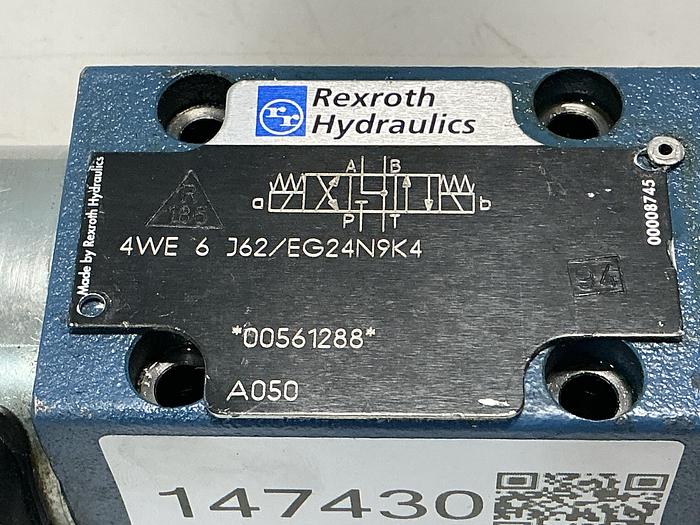 Used REXROTH 4WE 6 J62/EG24N9K4
