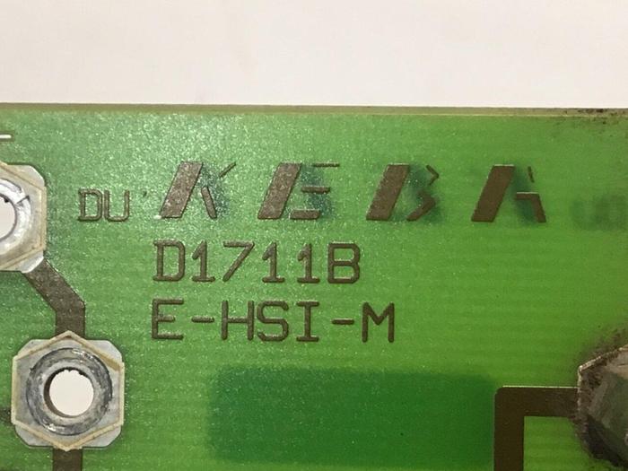 Used KEBA Circuit Board E-HSI-M D1711B #129514