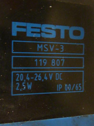 Used FESTO Control Block / Valve Terminal IFB8-02 #52822