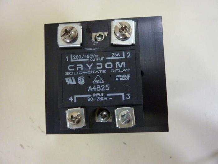 Used CRYDOM Solid State Relay A4825 #58402
