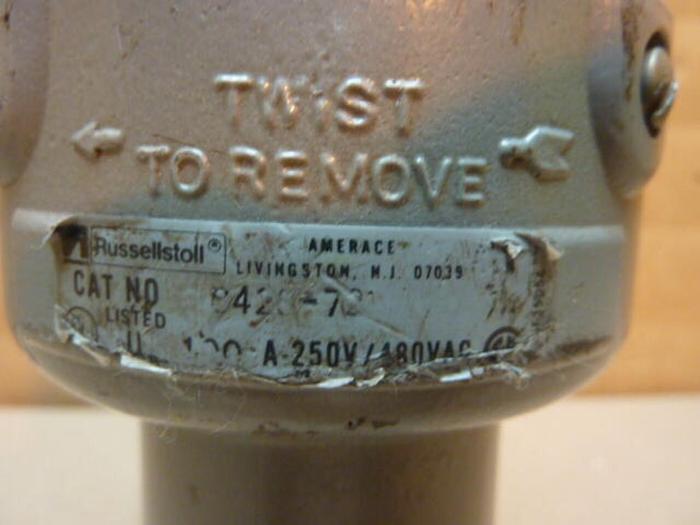 Used RUSSELLSTOLL Twist Plug B423-721 #37310