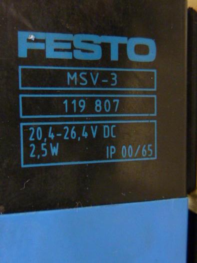 Used FESTO Control Block / Valve Terminal IFB8-02 #52764
