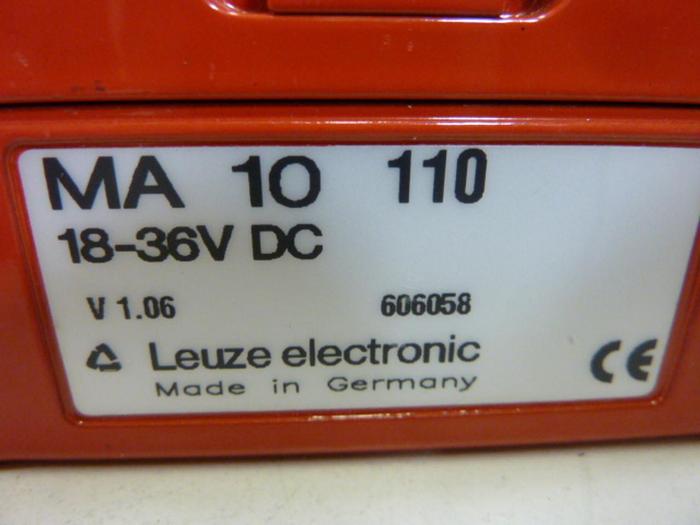 Used LEUZE Controller MA 10 110 #52320