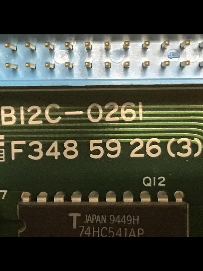 Used SUMITOMO Operator Panel JA762604AC #132384